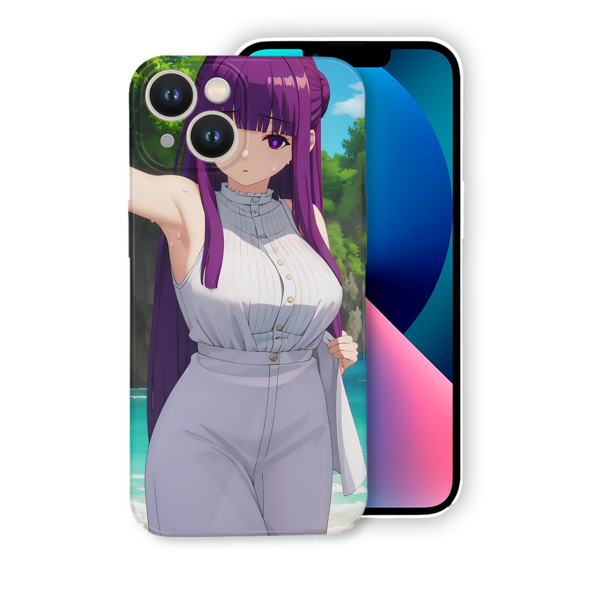 （画像用） 葬送のフリーレン Frieren 【iPhone 14シリーズ対応】ハードケース